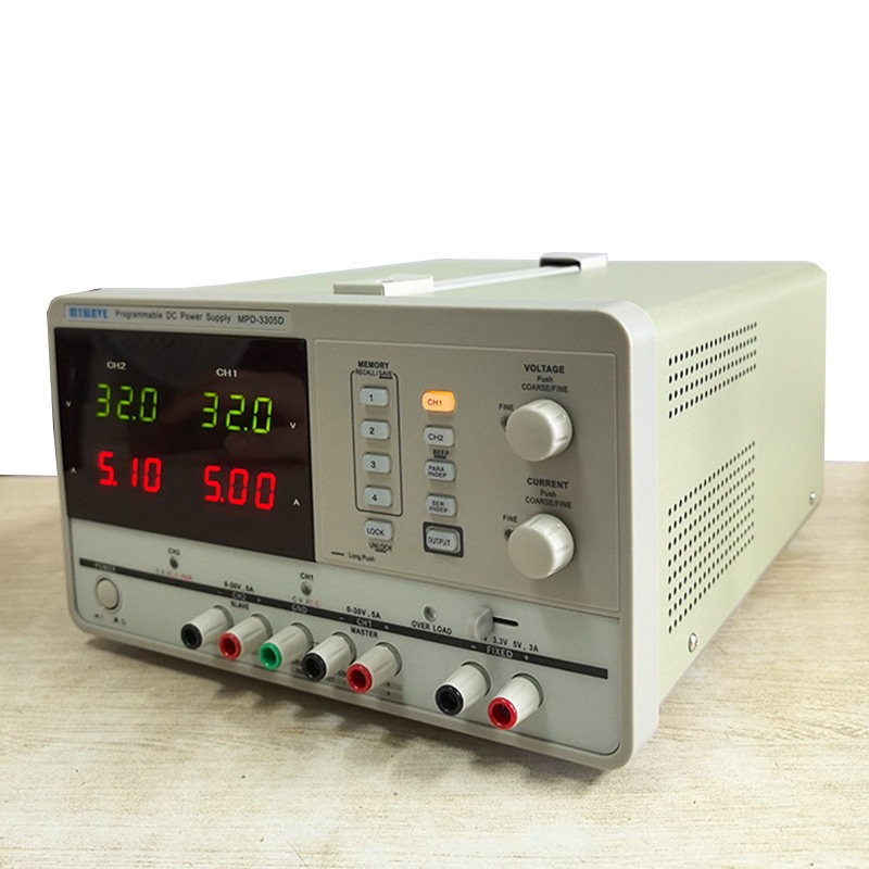 Dual Channel Programmable Line - Linear Lab Power Supply Adjustable ulasan dan harga