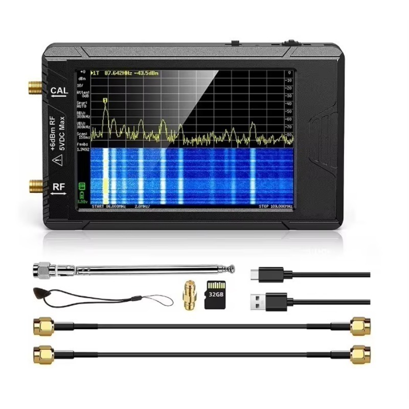 ZS-406/ZS-407 4-inch Screen Ha - Signal Generator Spectrum Analyzer ulasan dan harga