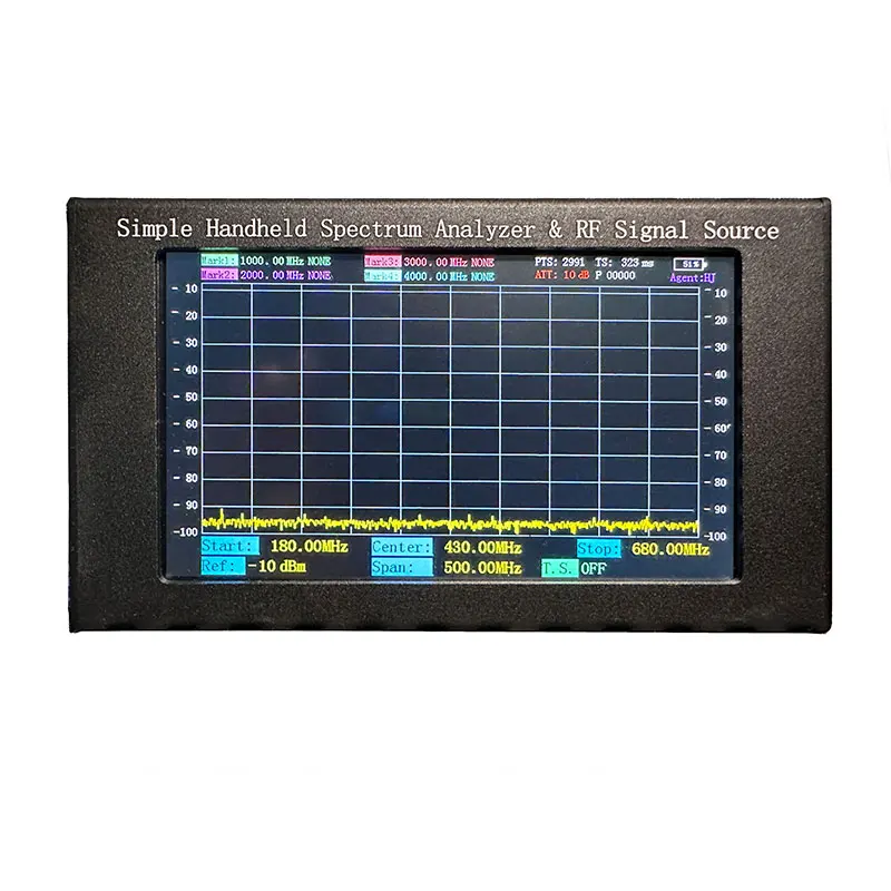 ZQ6 6G Simple Handheld Spectru - Signal Generator Spectrum Analyzer ulasan dan harga