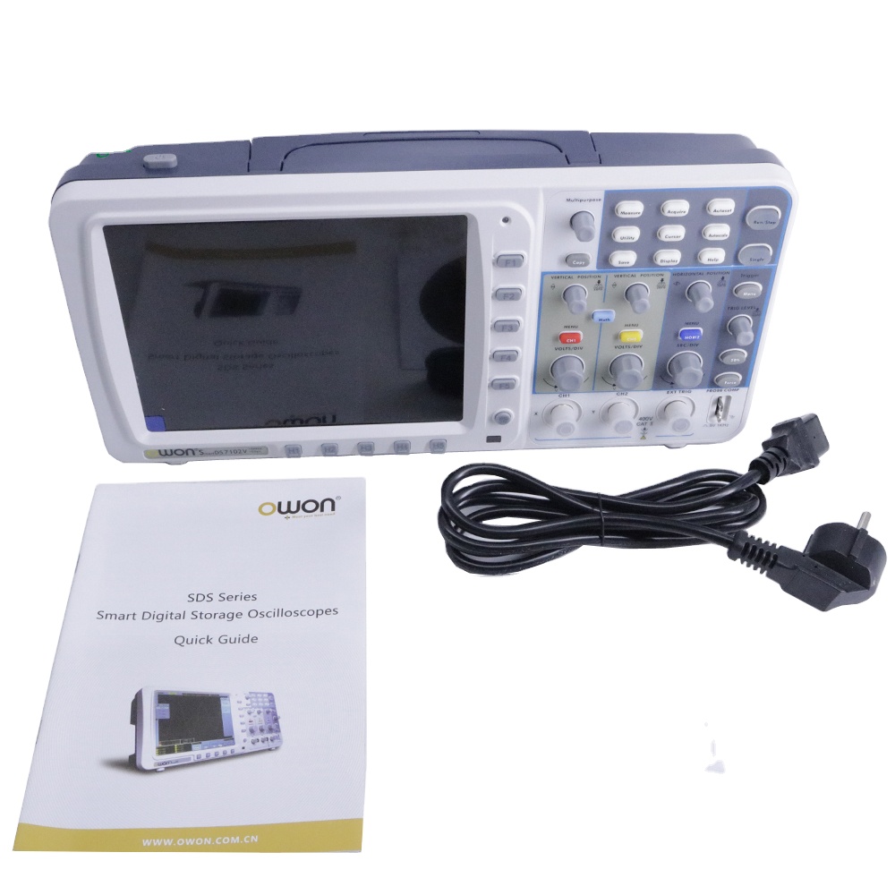 OWON SDS7102V Digital Storage  - Digital Storage Oscilloscope 100Mhz ulasan dan harga