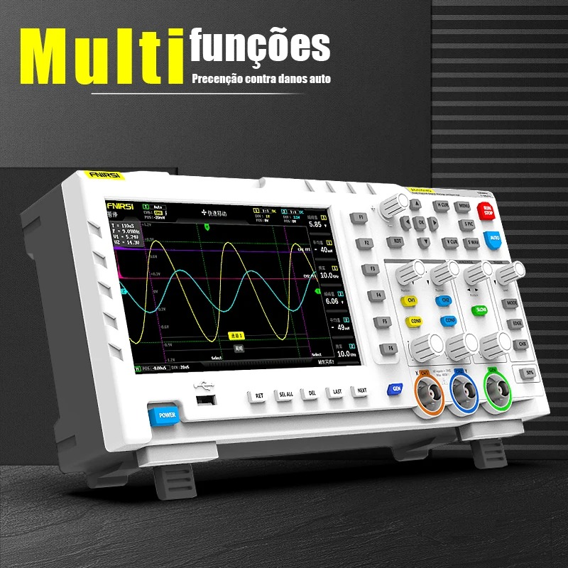 FNIRSI 1014D Digital Oscillosc - Digital Storage Oscilloscope 100Mhz ulasan dan harga